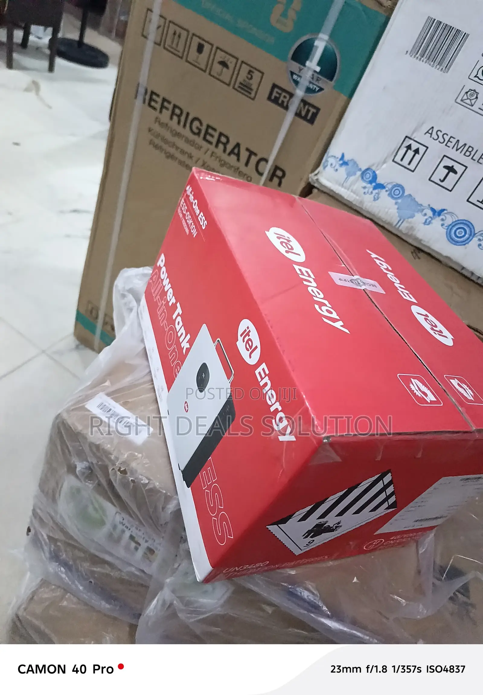 Brand New Itel Powerful Solar Backup Battery System