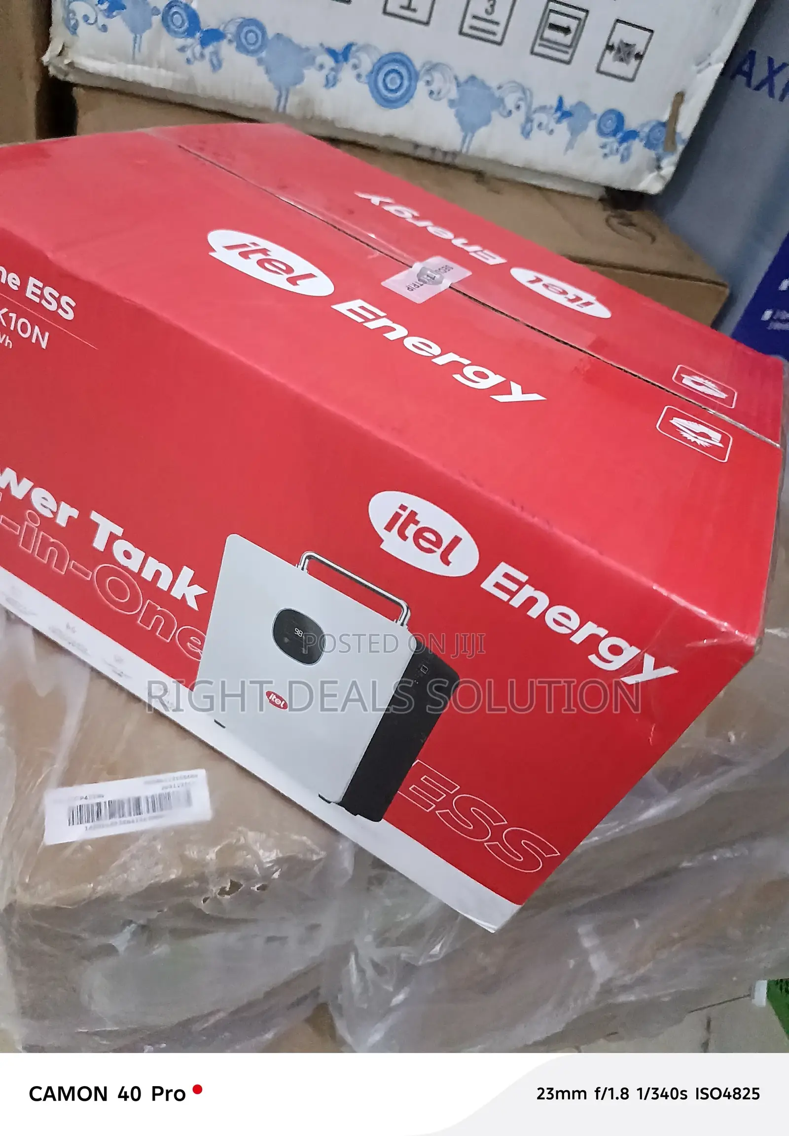 Brand New Itel Powerful Solar Backup Battery System