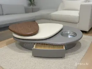 Modern Luxury Center Table With Storage Drawer