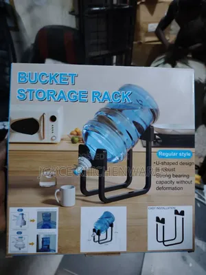 Cway Water Bucket Storage Rack