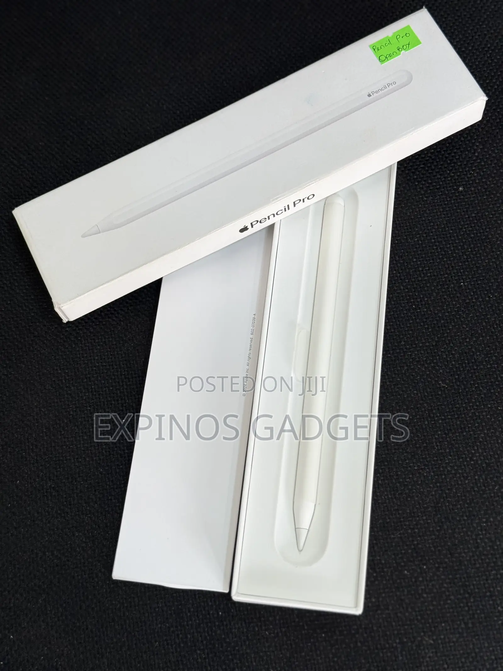 Open Box Apple Pencil Pro.