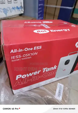 The Brand New Itel Portable Ess With Powerful Lithium Battery