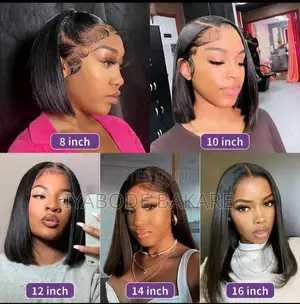 13x4 Bone Straight Short Bob Lace