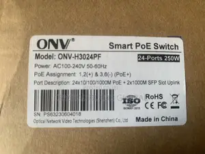 24 Port Onv Poe Switch