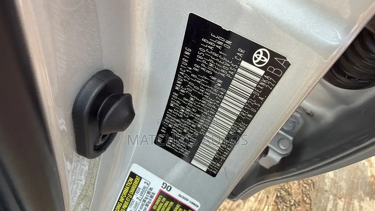 Toyota Corolla 2015 Silver