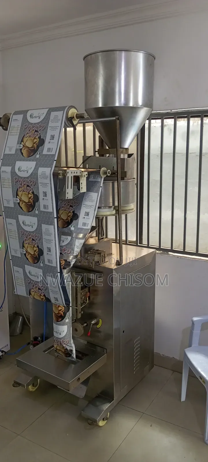 Plantain and Potato Chips Packaging Machine