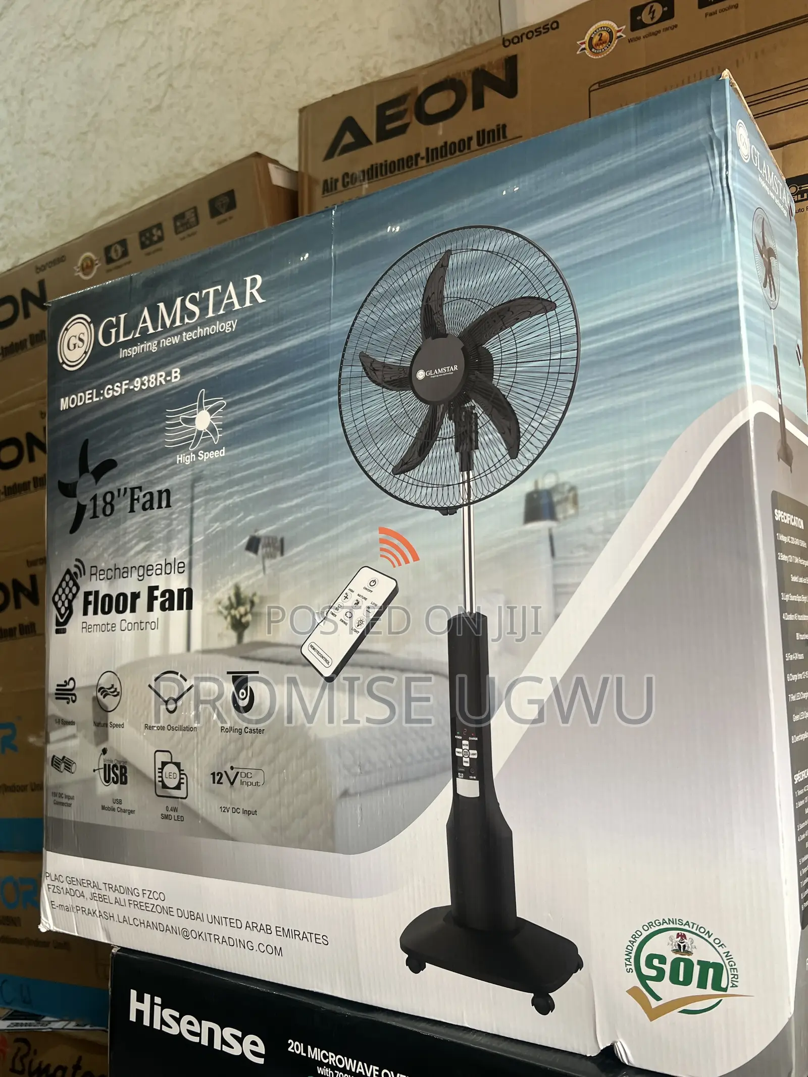 Glamstart Fan