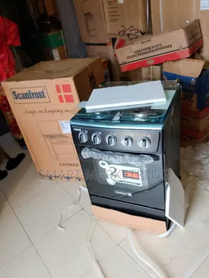 Scanfrost (Sfc5401b) 50by50 4 Burner Gas Cooker