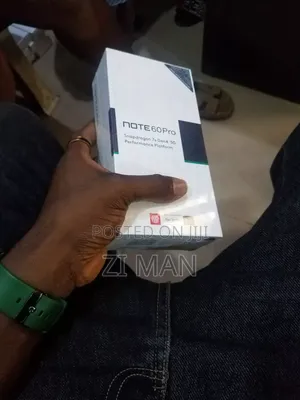 New Infinix Note 60 Pro 256 GB Black