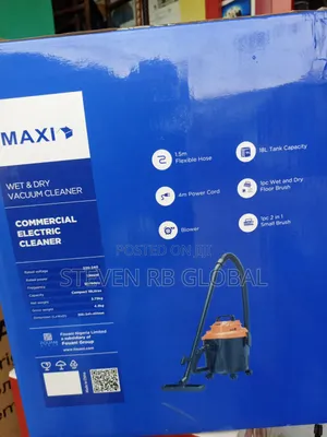 Maxi 18l Wet Dry Vacuum Cleaner | Ylw6342-18l