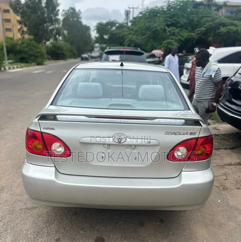 Toyota Corolla Sedan Automatic 2003 Silver