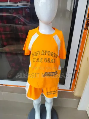 Yellow Mesh Jersey Set White Tee-Shirt Style Sleeves