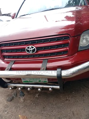 Toyota Highlander 2005 Red