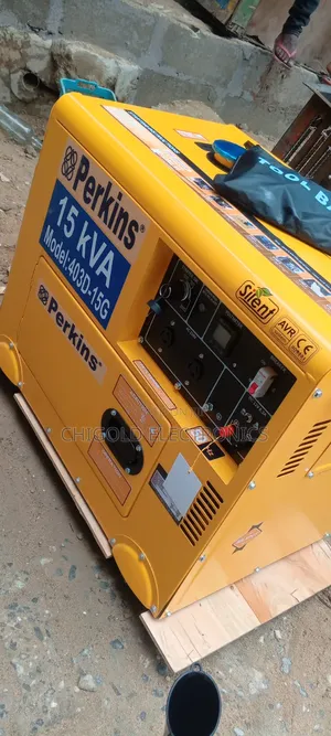 Original Perkins Diesel Generator 15 Kva 100% Copper Coin