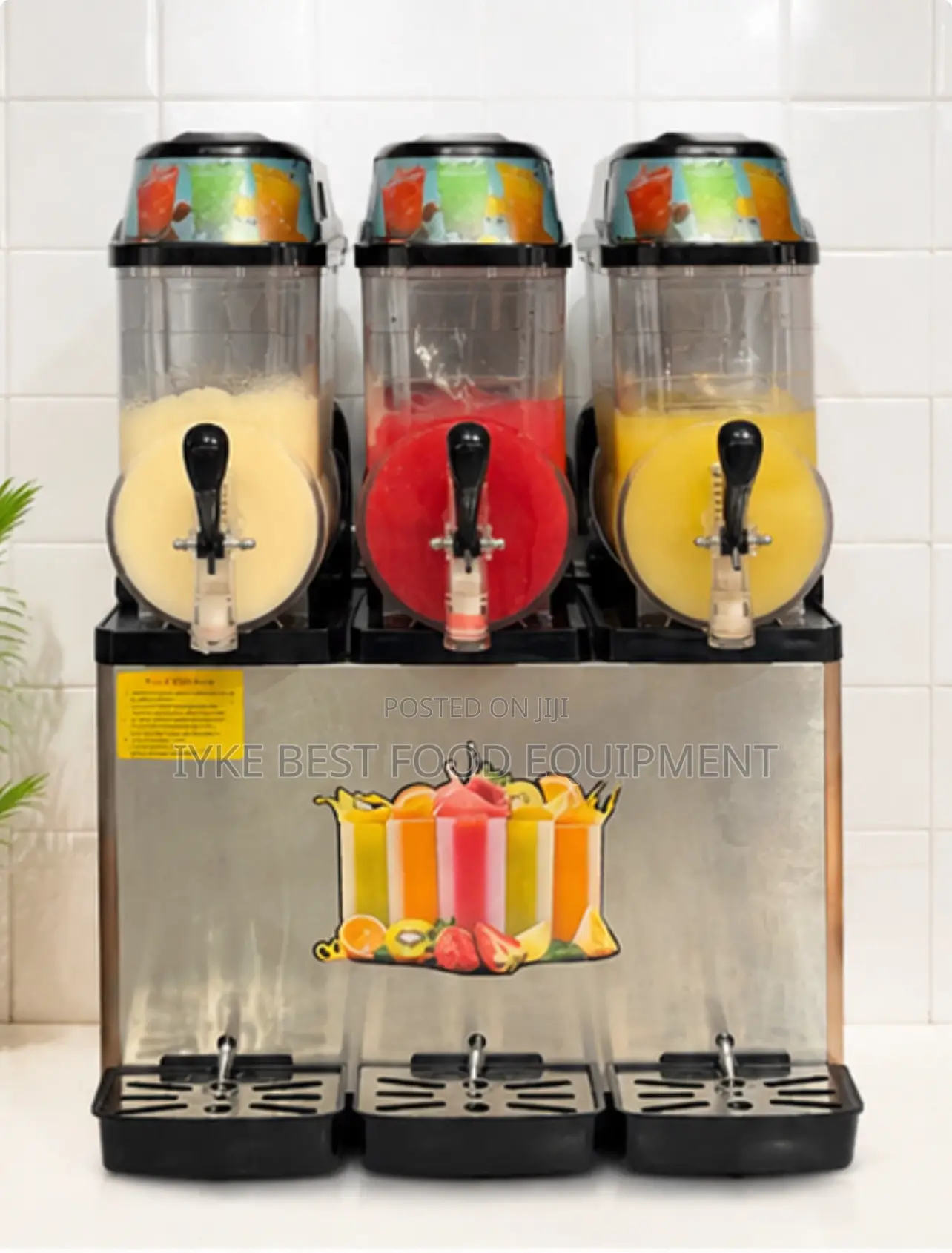 3 Chambers Slush Machine