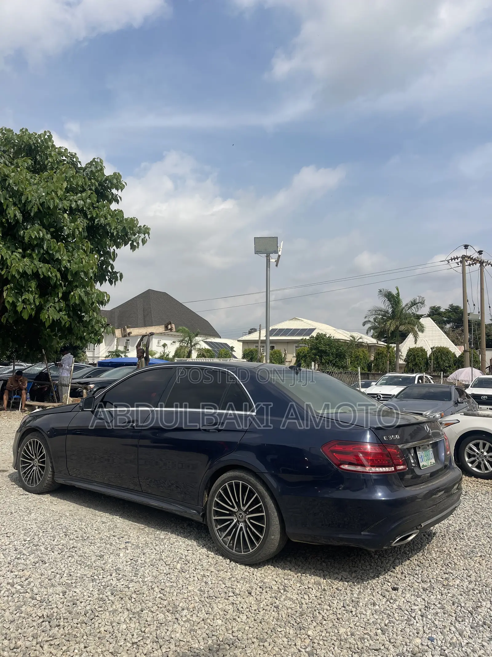 Mercedes-Benz E350 2014 Blue