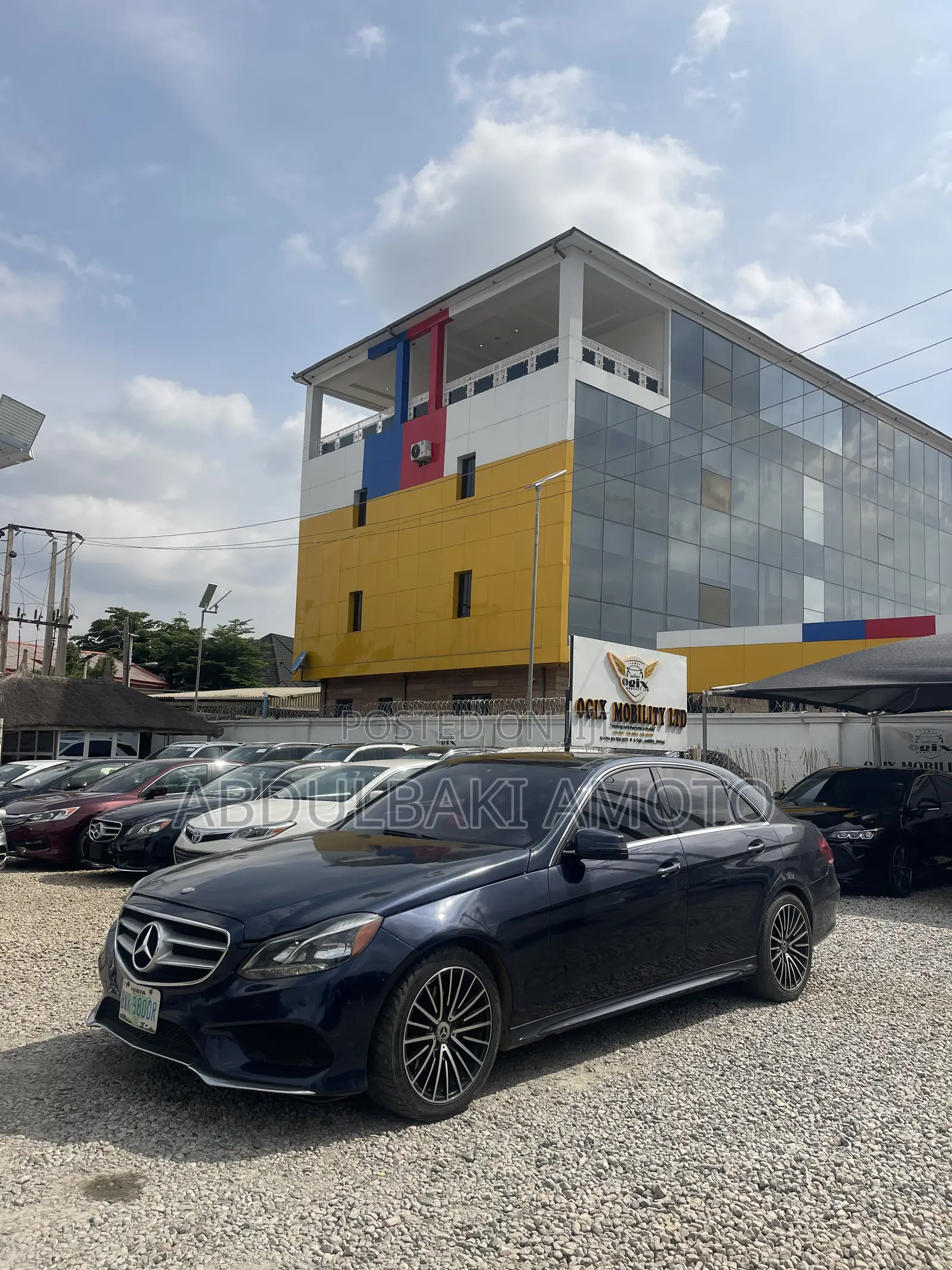 Mercedes-Benz E350 2014 Blue