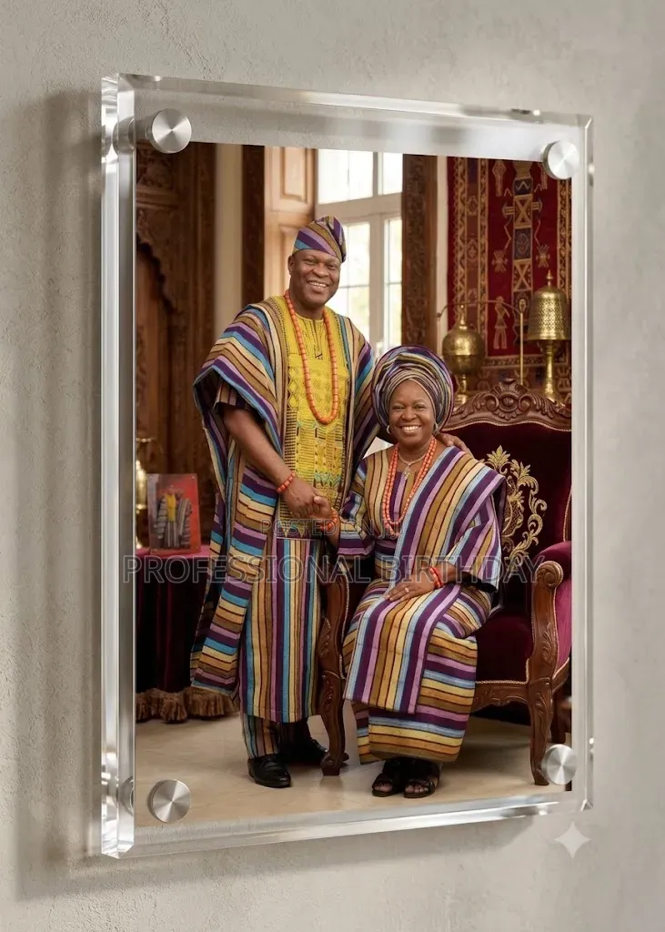 Big Glass Frame Acrylic