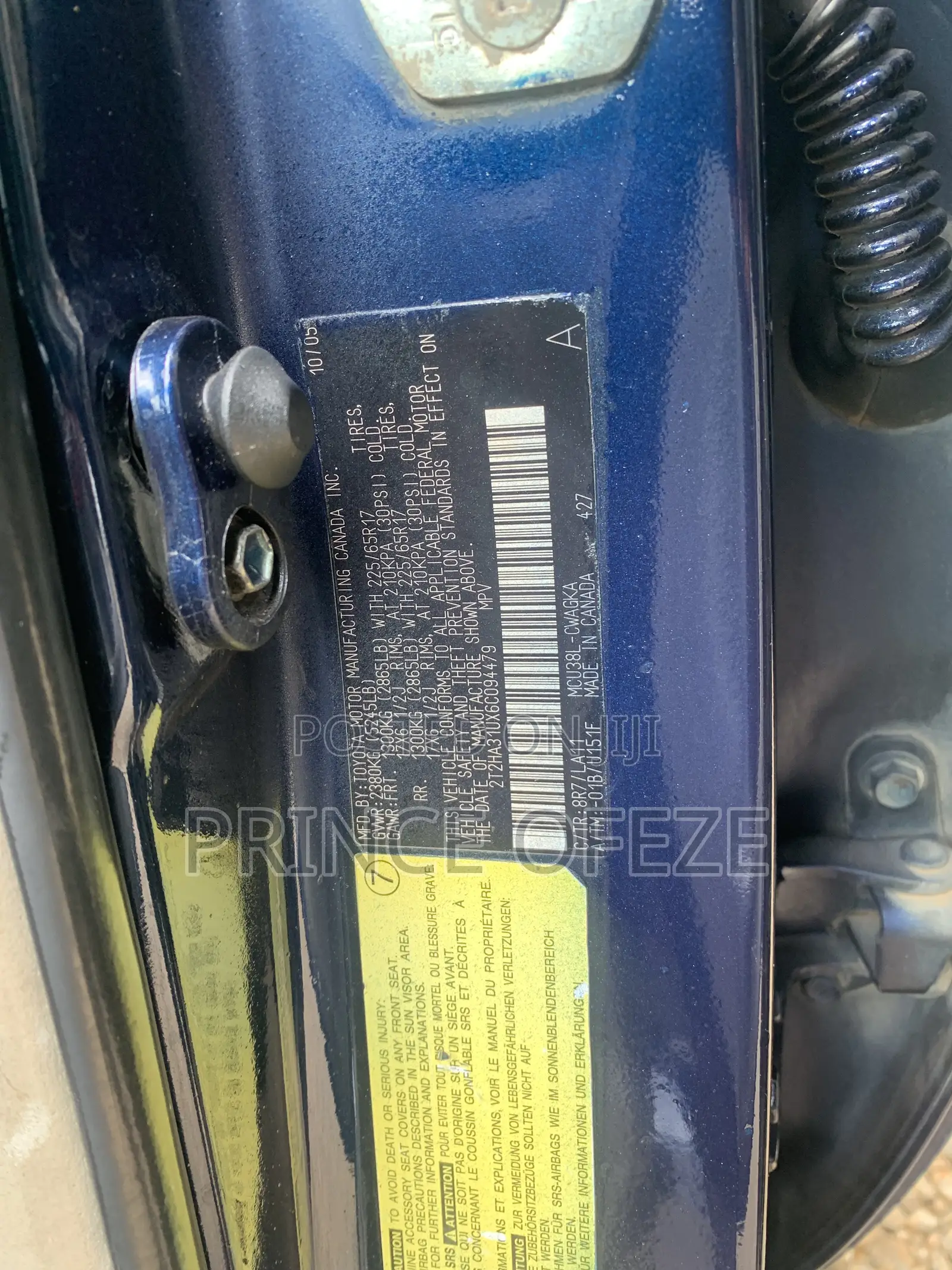 Lexus RX 2007 Blue