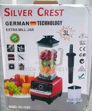 Silver Crest Commercial Grinder Blender