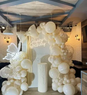 Lagos Intimate Events. Ballon Decor