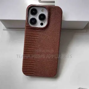 Lizard Pattern Leather Case Suitable for Apple ,iPhone 15 ,14 Retro,
