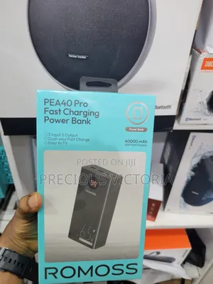 Romoss 40000mah 65watts Fast Charging, Power Bank