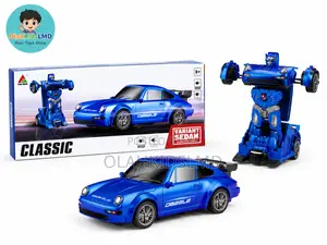 Porsche-Style Sedan Transforming Robot Toy – Classic Variant Car