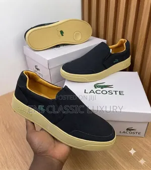Lacoste Best Quality Flat Shoes Collection Well Banded Package