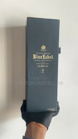 Original Johnnie Walker Blue Label Blended Scotch Whisky With Gift Box