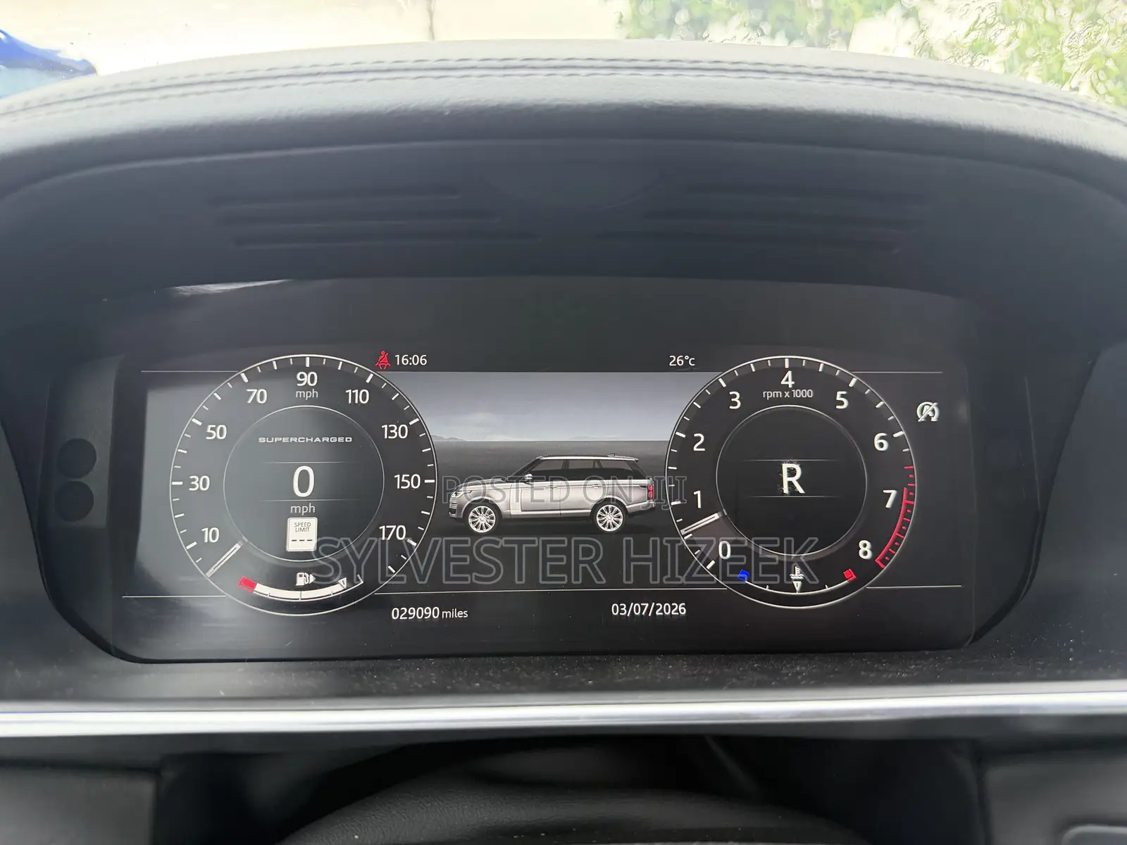 Land Rover Range Rover Vogue 2018 Black