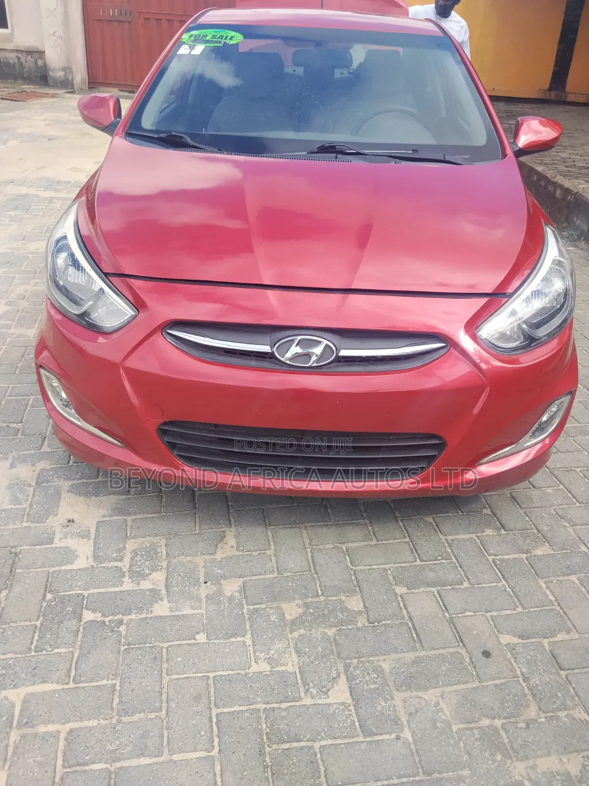 Hyundai Accent 2017 Red