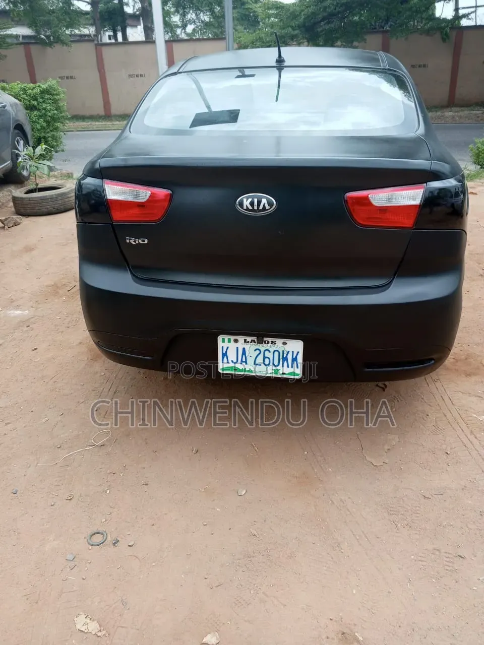 Kia Rio 2012 Black