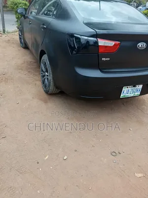 Kia Rio 2012 Black