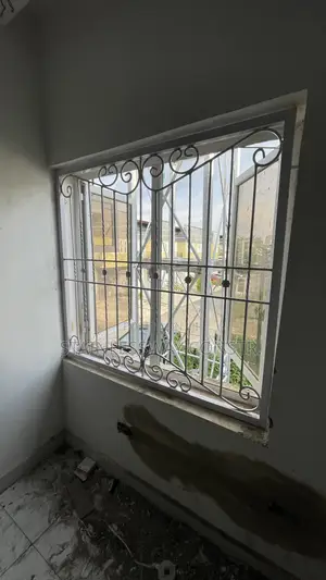 Ultra White Wrought Window Burglary