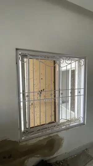 Ultra White Wrought Window Burglary