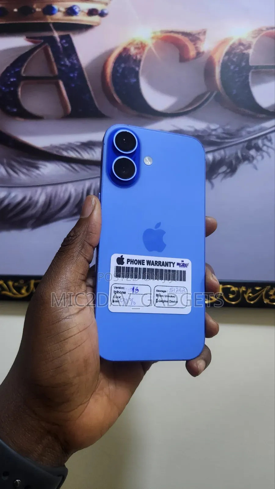Apple iPhone 16 512 GB Blue