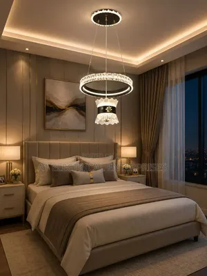 Fancy Portable Chandeliers for Bed Room and Parlor