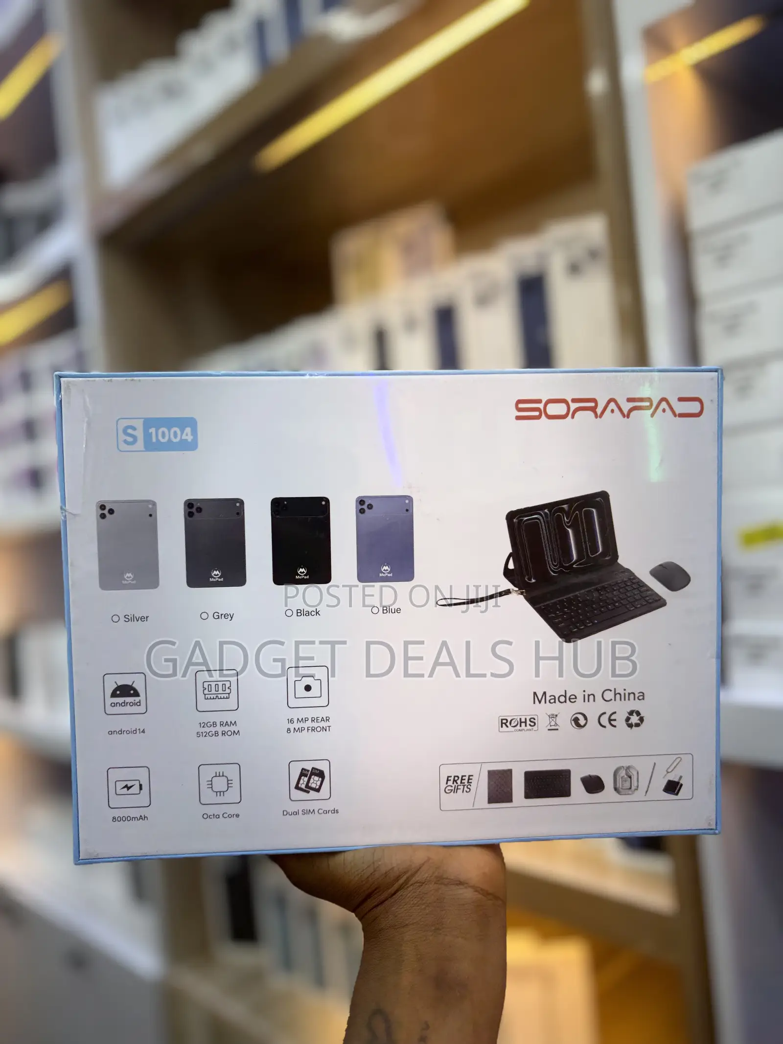 New Sorapad S802 512 GB Silver