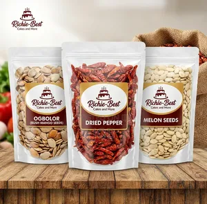 Premium Ogbono Seeds, Melon and Original Palm Oil