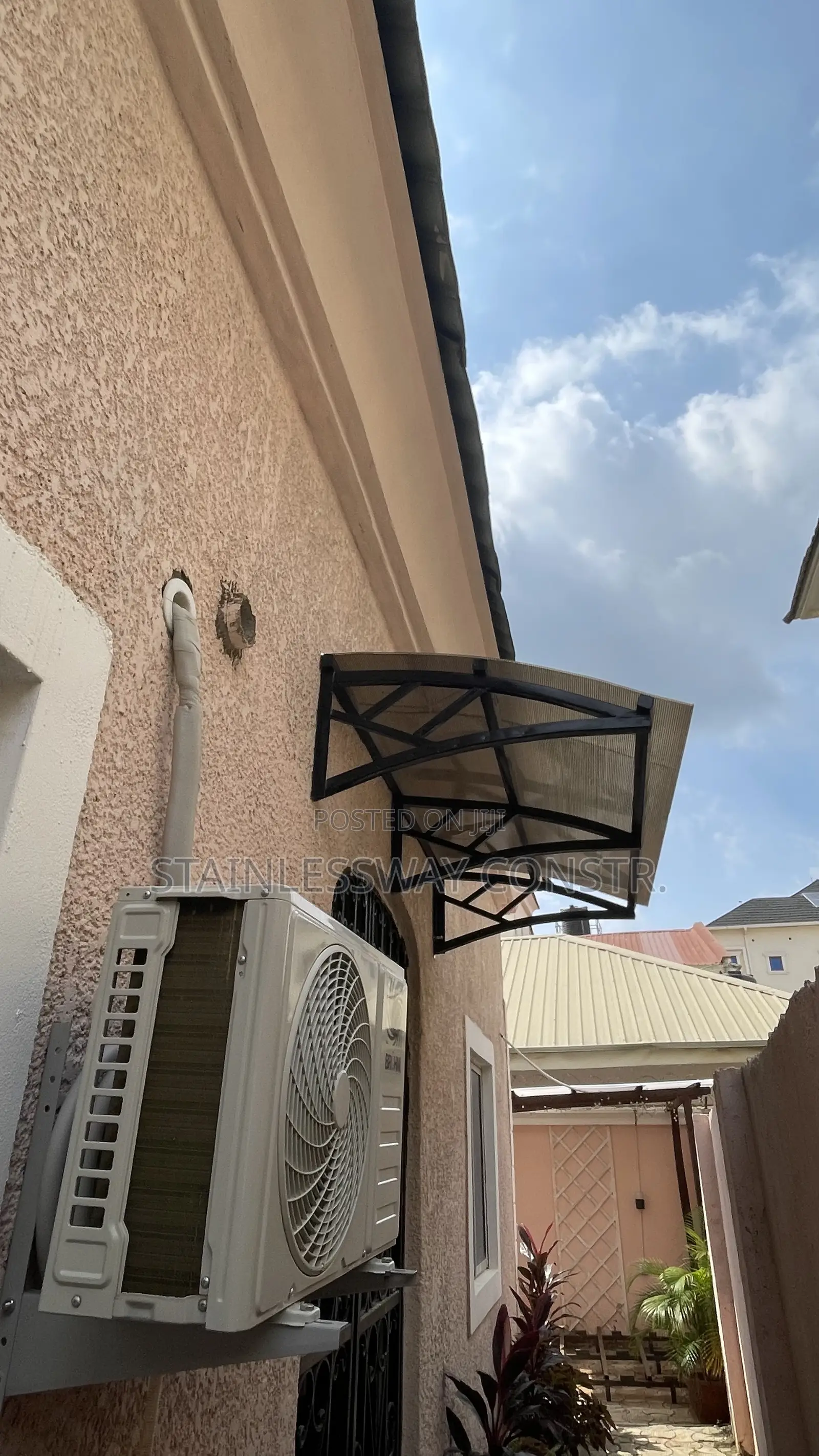 Skylight Entrance/Window Rain/Sun Shade
