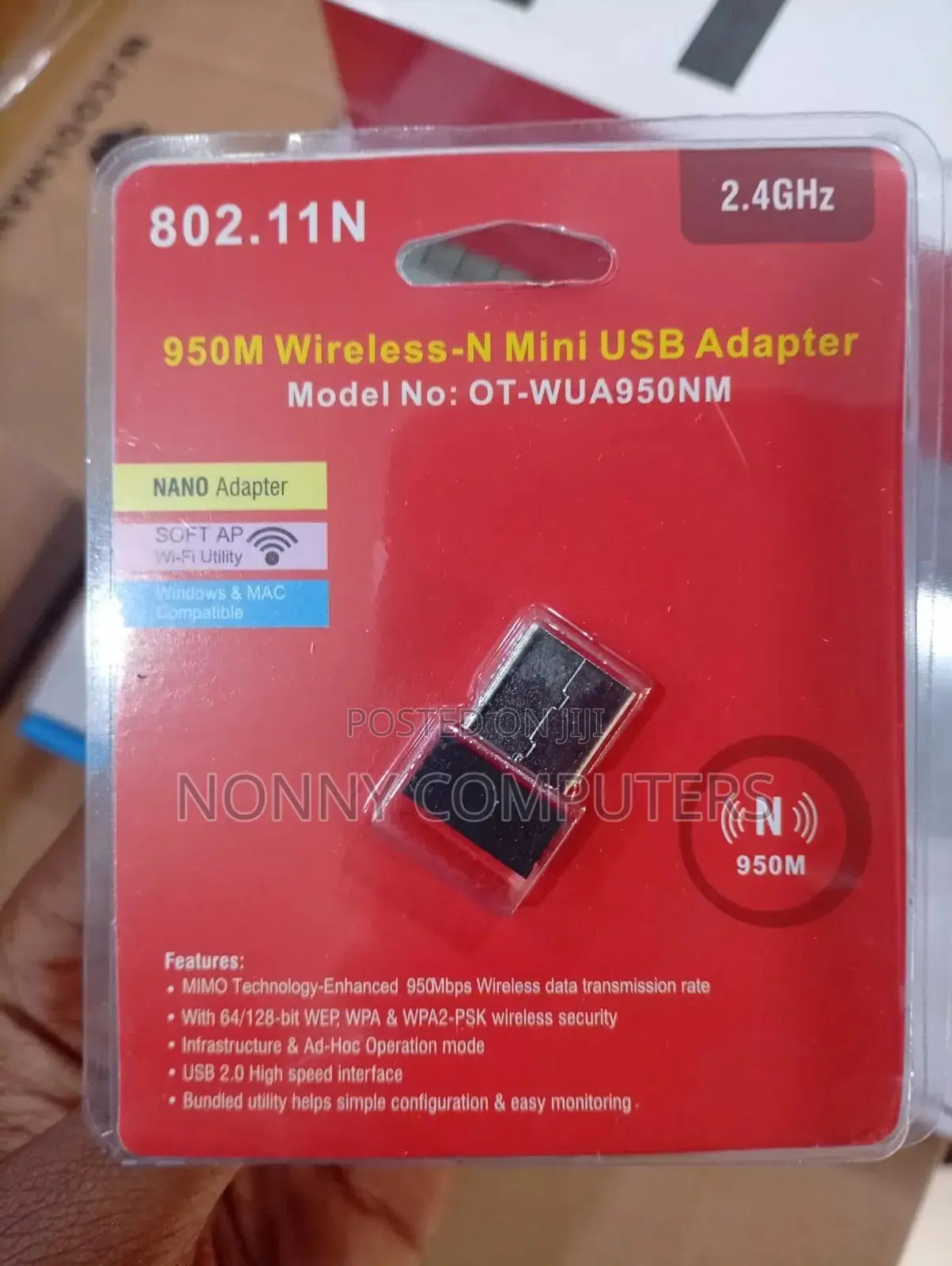950mbps Wireless N Usb Wifi Adapter 802.11n Nano Usb 2.0
