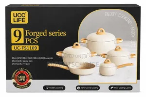 Ucc Life 9-Piece Forged Series Cookware Set (Uc-Fs1109)
