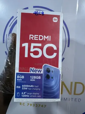 New Xiaomi Redmi 15C 4G 128 GB Blue