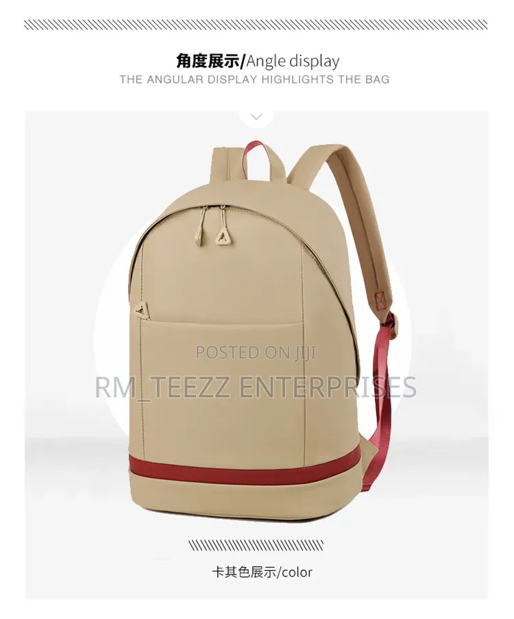 109# Minimalist Design Multifunctional High-End Laptop Backpack