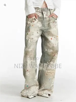 Demin Long Trousers
