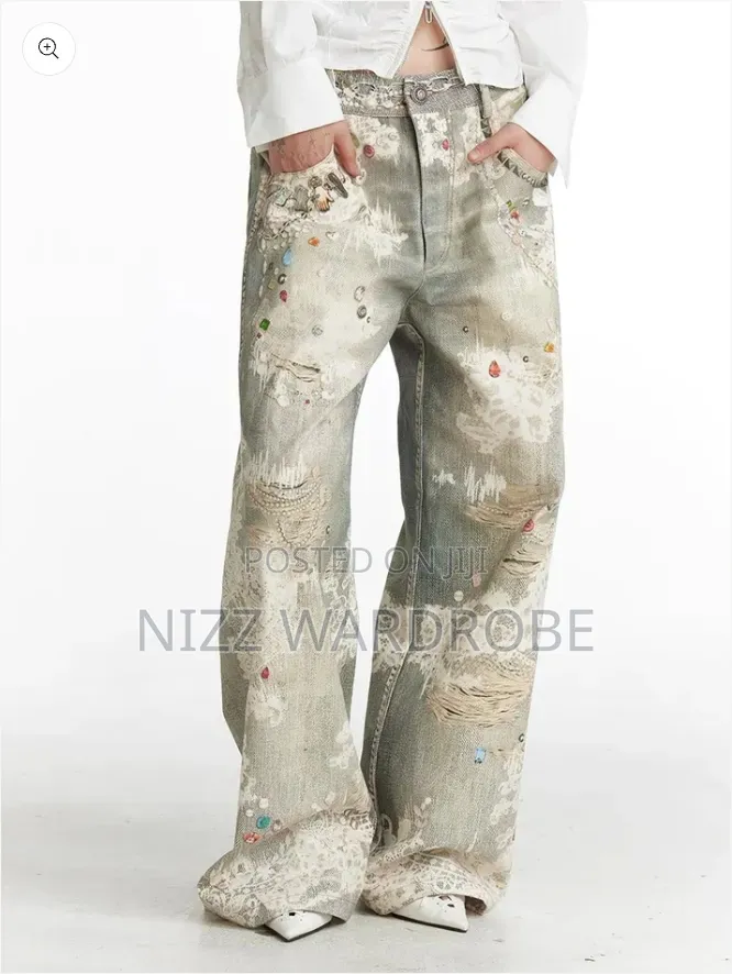 Demin Long Trousers