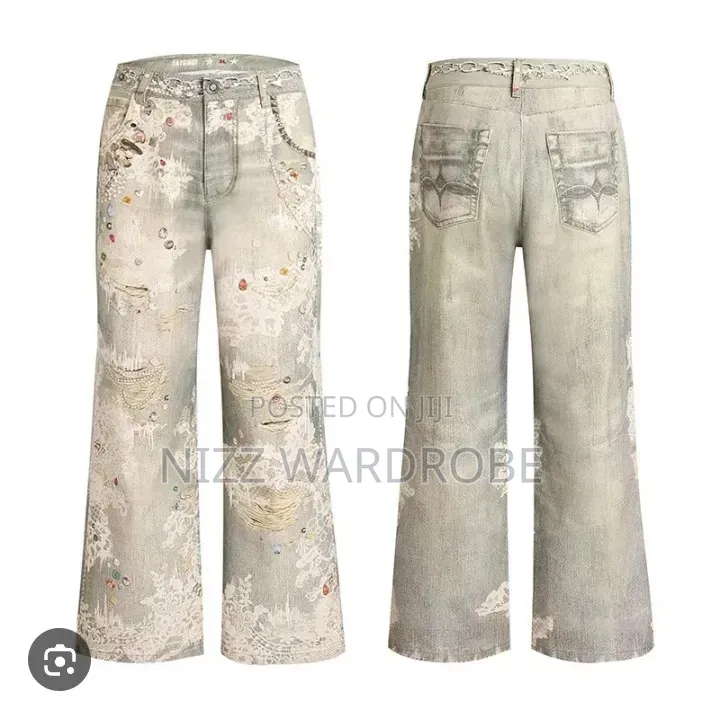 Demin Long Trousers