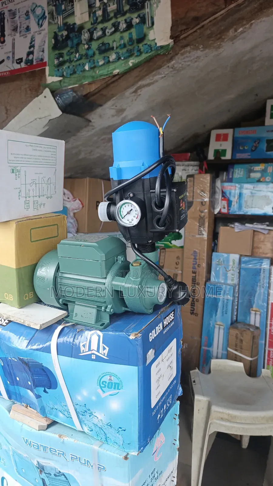 Pressure Pump With Control