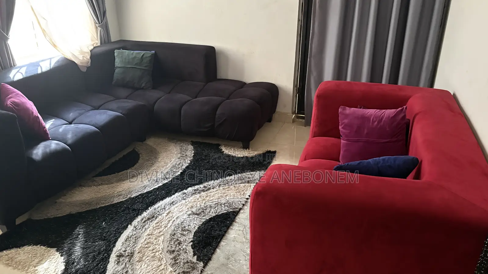 L Shape Chair Set, Complete Set